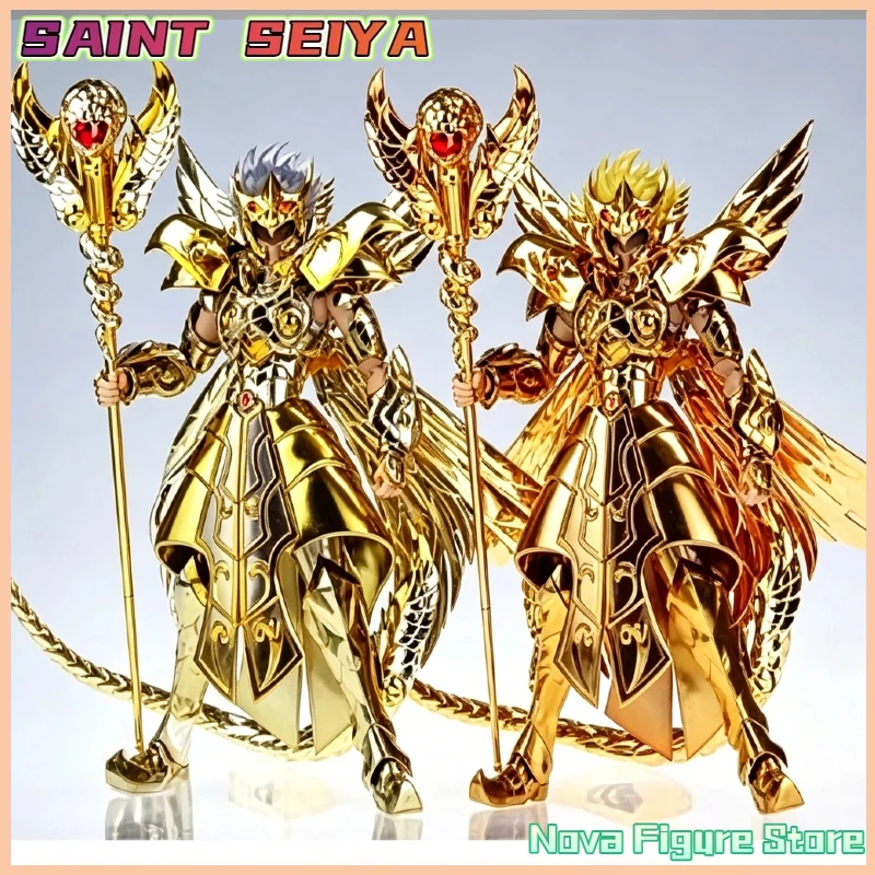 Em Estoque Saint Seiya Saint Cloth Myth EX Jimo Ophiuchus JM Ophiuchus Odysseus Deus da Medicina 18cm Boneco de Ação Brinquedos Presentes