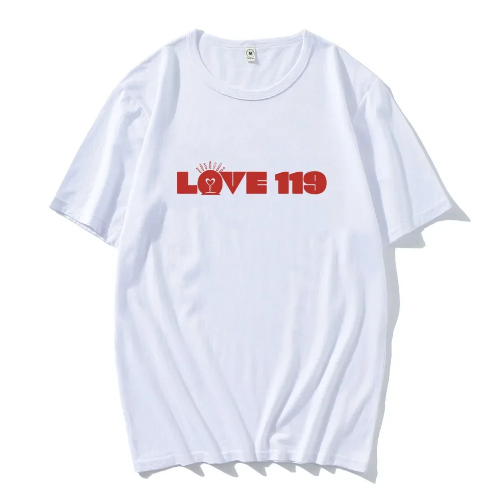 Riize Rise and Realize Love 119 T-shirt  Boys Band Korean Fashion Tees Tops Casual Short Sleeve Cotton Soft Shirt Streetwear