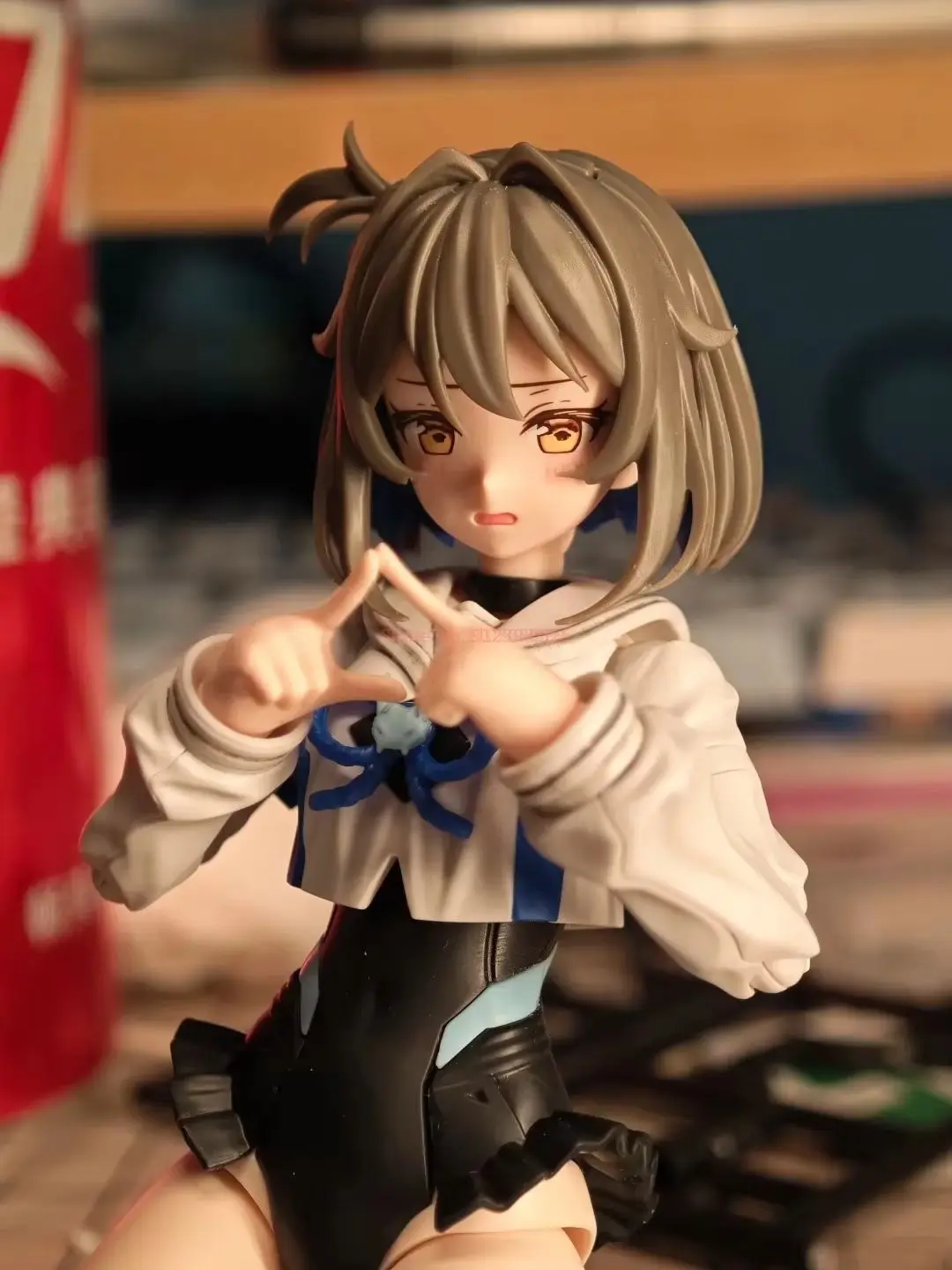 الصندوق الأصلي بانداي SHF 30MS MINUTES SISTERS SIS-N00 SOUREI COLOR B الشكل النهائي أطقم منمذجة أنيمي لعبة الحركة الكاملة الهدايا