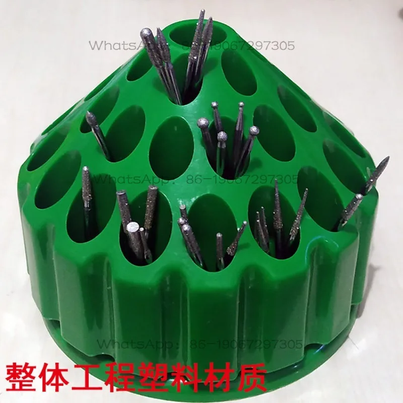 Engraving Tool Storage Box Honeycomb Rack 34-hole Grinding Head Finishing and Sorting Drill Bit Box view 5