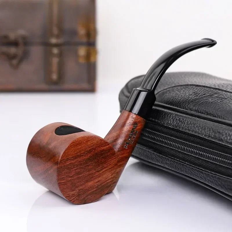 

New Vintage Handmade Rosewood Tobacco Pipe Wooden Smoking Pipe Tobacco Cigarettes Cigar Pipes Durable