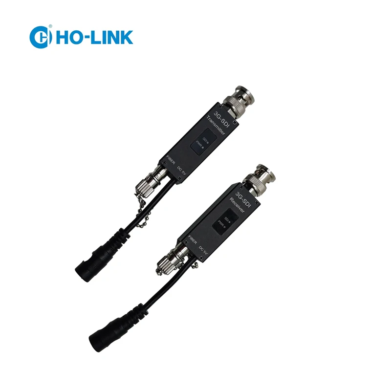 

SD/HD/3G-SDI Simplex ST fiber optic converter Extender