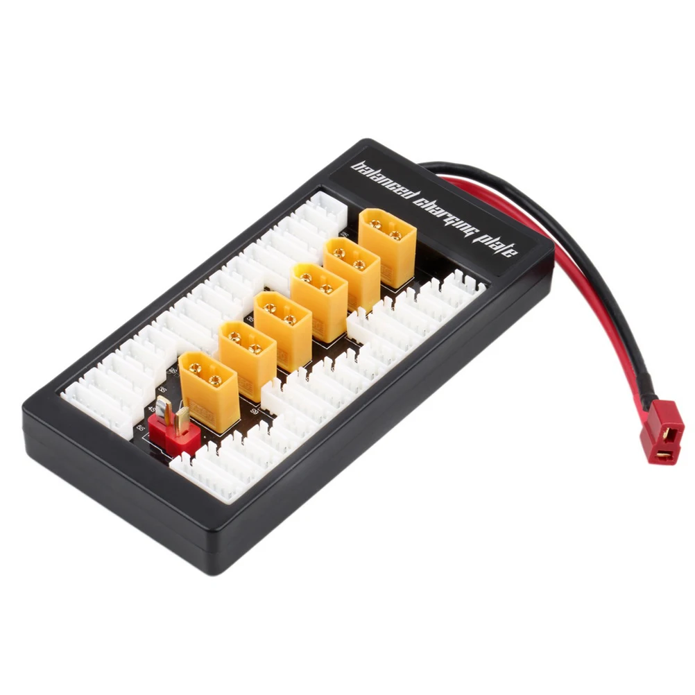 40A لوحة متوازية 2-6S محطة شحن ليبو 20Awg مخرج متوازن 14Awg سلك عالي الحرارة متعدد
