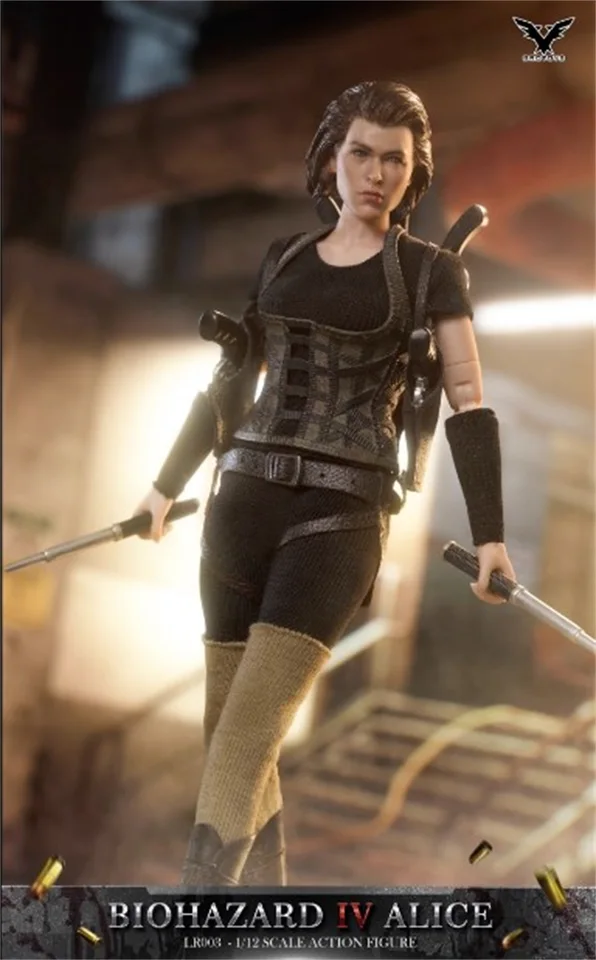 F BROTOYS LR003 LR004 1/12 Female Soldier Alice High Quality Model
