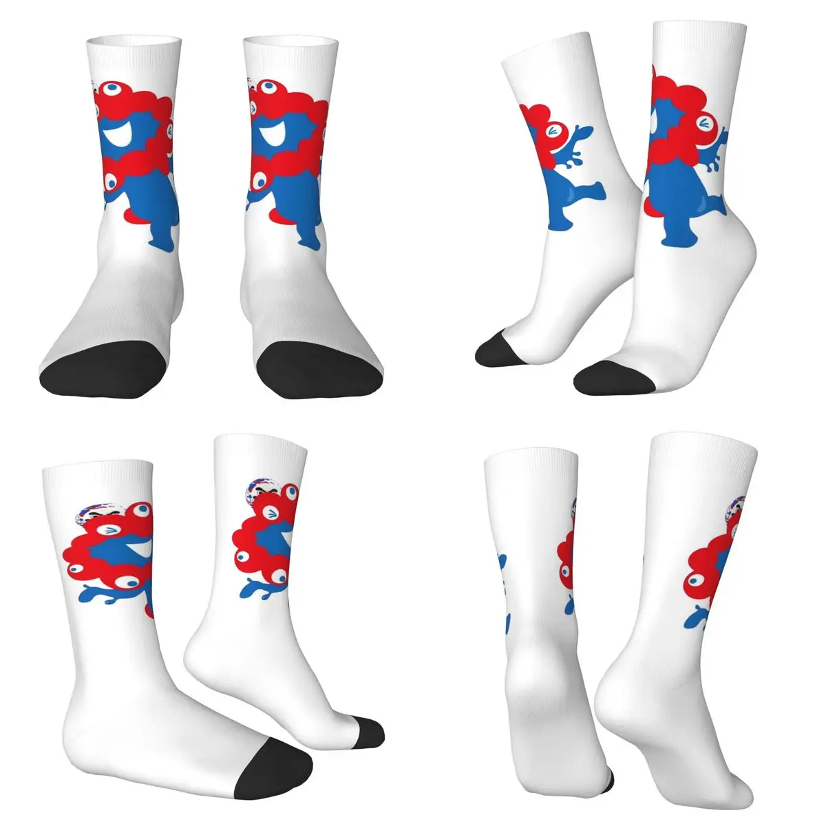 

Myaku Myaku Cartoon Socks Harajuku High Quality Stockings All Season Long Socks Accessories for Unisex Birthday Present