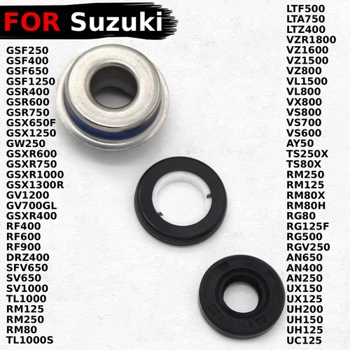 Imagen 1 del producto Sellos de bomba de agua, para Suzuki, Boulevard, Intruder, Marauder, VZ800, 1500, 1600, VZR1800, Quadrunner, LTZ400, LTA500, KingQuad, LTA750, LTF500