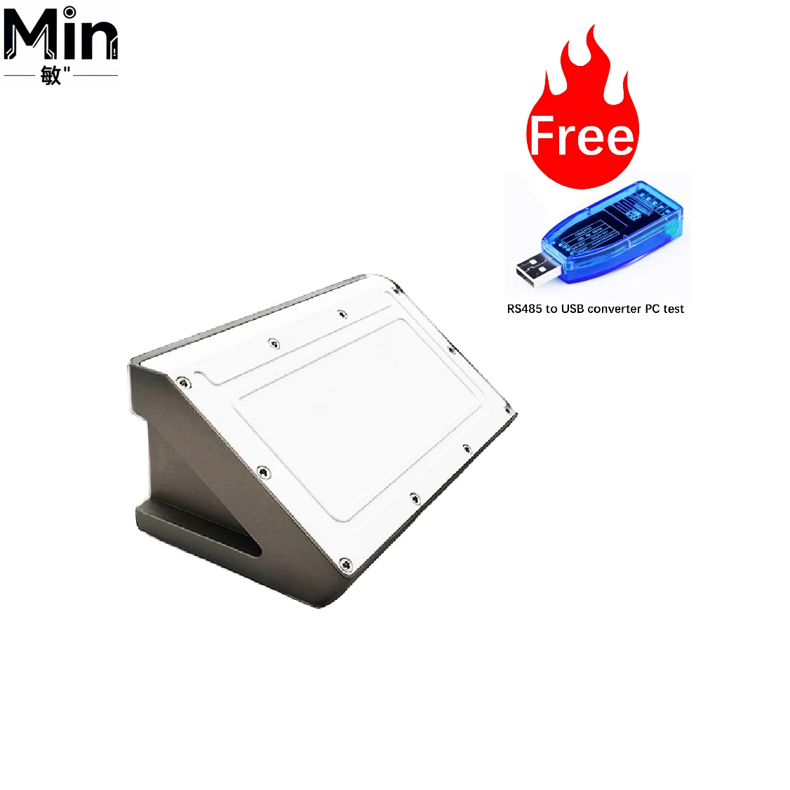 Modbus Protocol Open Channel River Water Flow Rate Sensor for Hydrological Monitoring Surface Water Flow Measurement