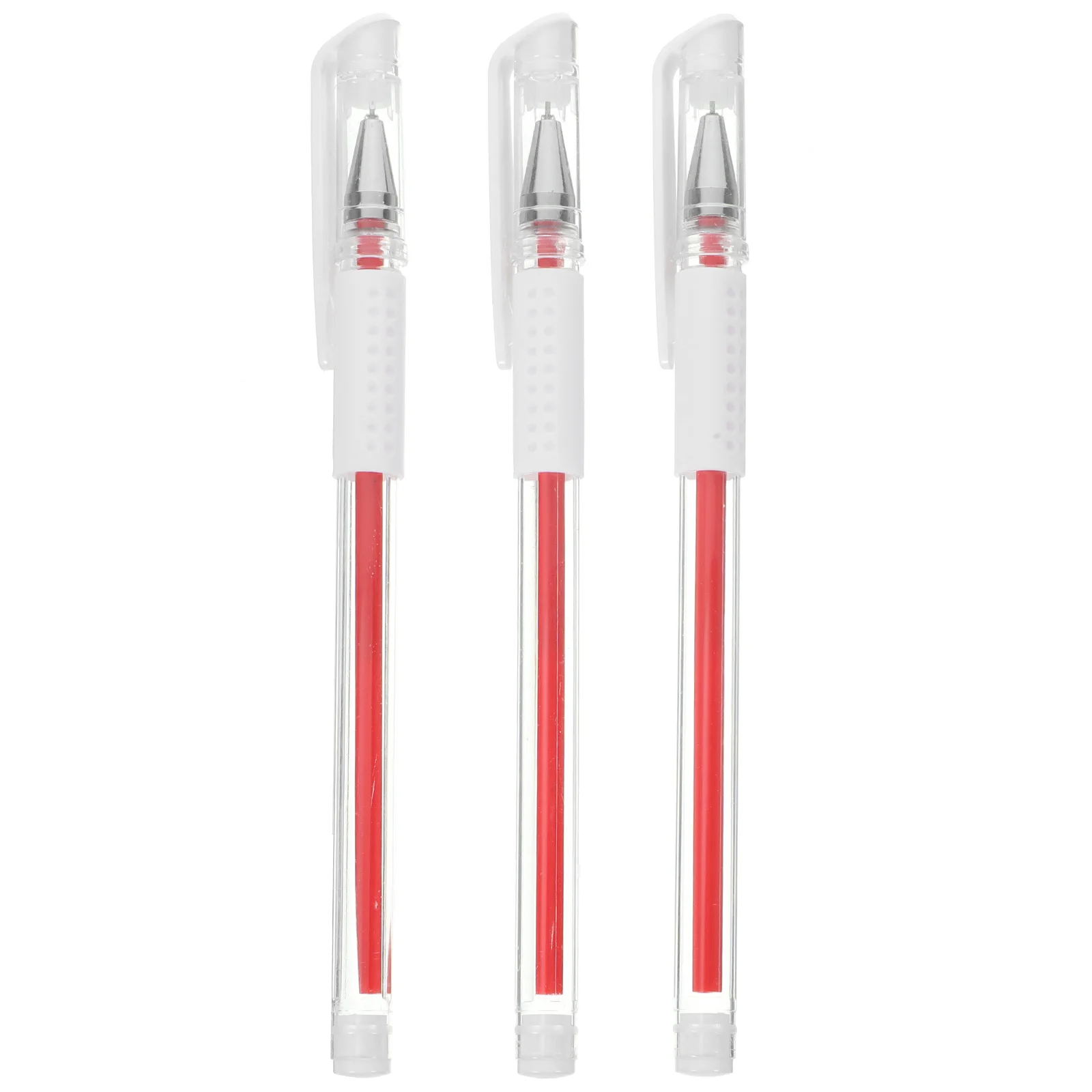 

3 Pcs Eyebrow Drawing Pen Guide Tool Body Markers Red Brows Mapping Marking Pens for Skin