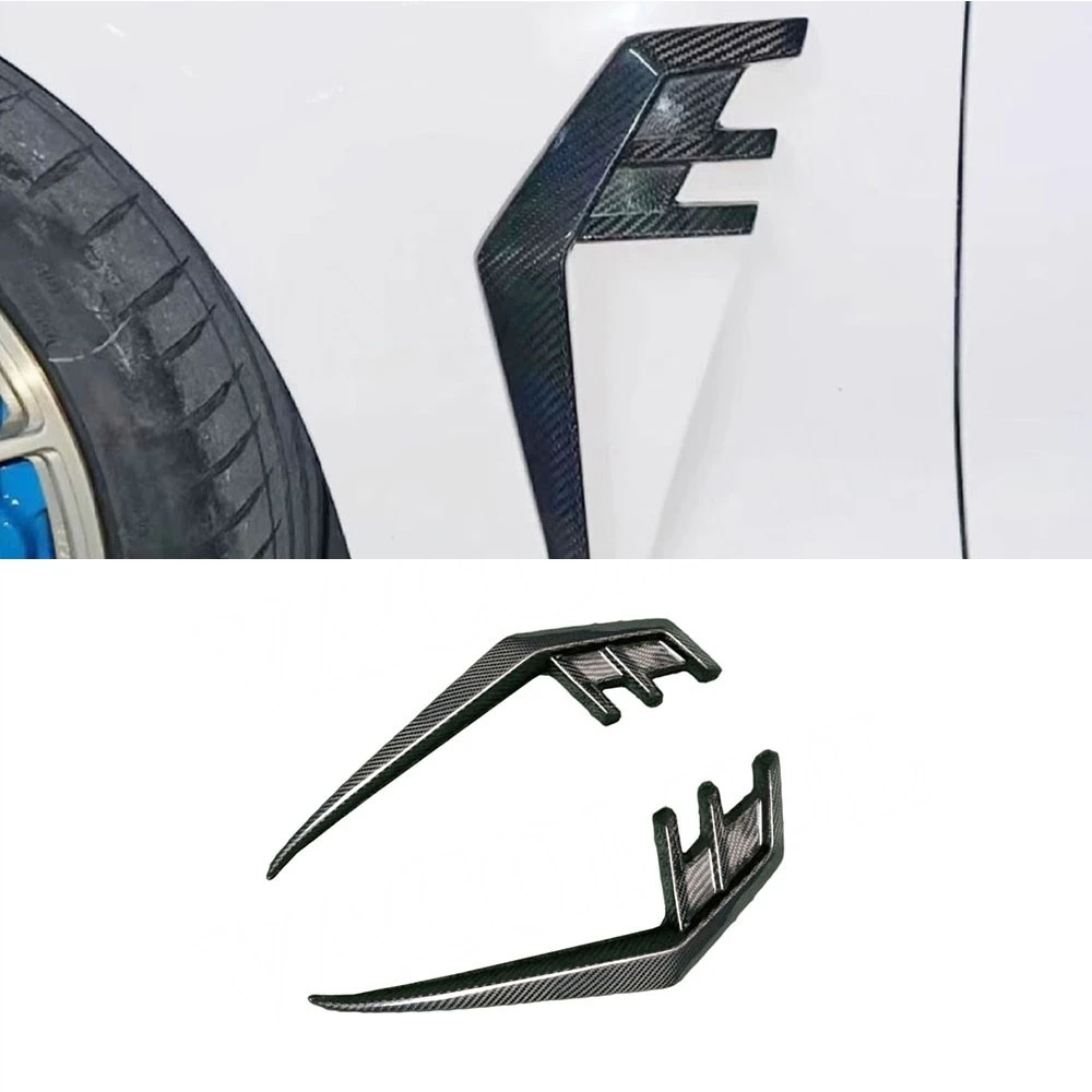

VACOMUL Dry Carbon Fiber Front Bumpers Fender Air Vent Trim Canards Spoiler Splitters For BMW 4 series G22 G23 2021+