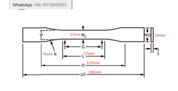 ASTM638 Standard Plastic Stretching Dumbbell Knife ASTM D638 Cutting Knife Sampling Knife, Dumbbell Knife Die
