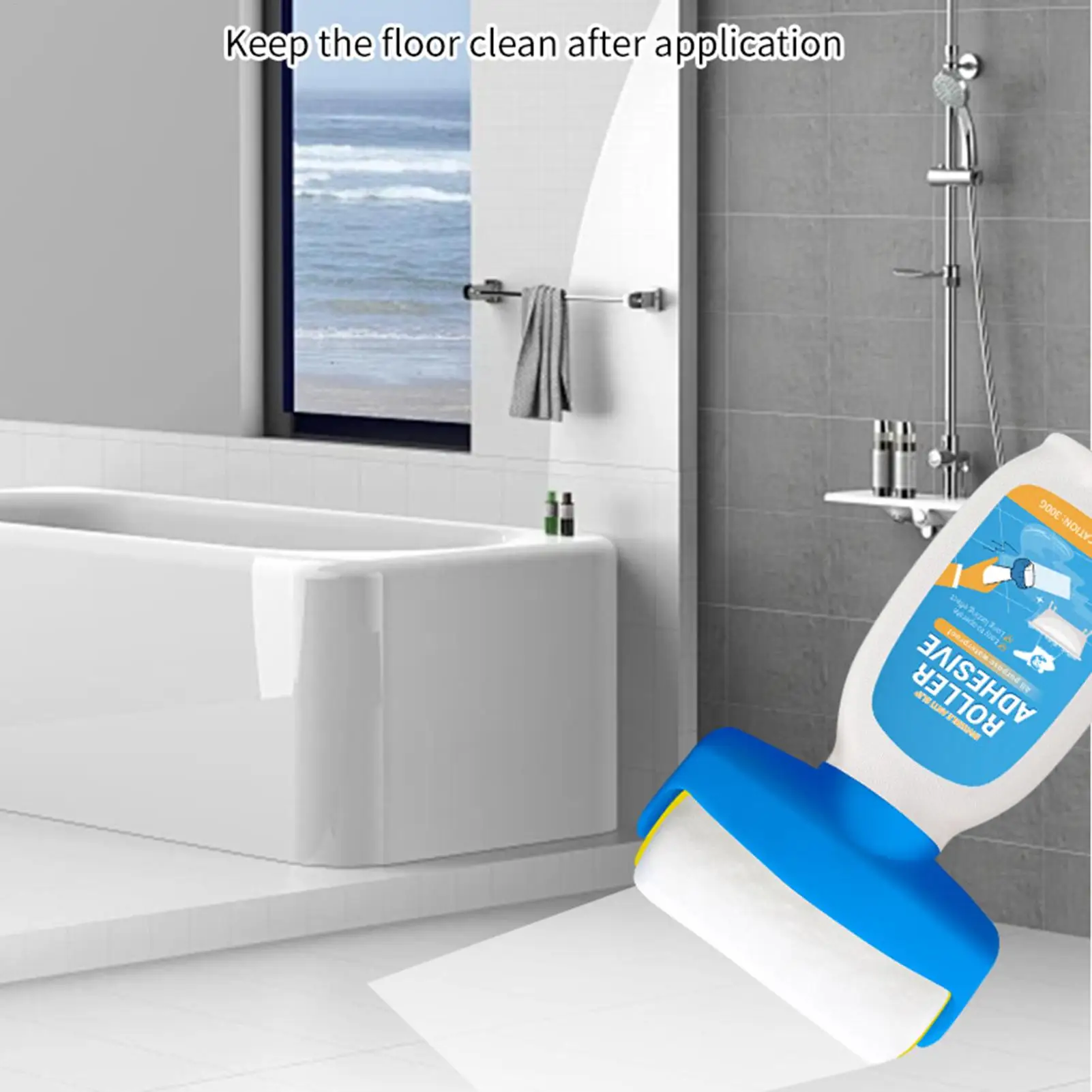 Bathroom Anti-Slip Coating Bathtub Clear Anti-Slip Paint Transparent Transparent anti slip bathtub coating gel for family floor