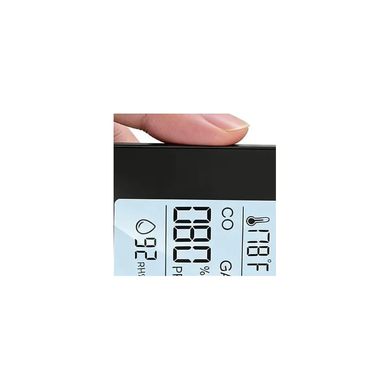 4-in-1 Gas & Carbon Monoxide Detector Plug in with LED Color Display Fast Response for Home Kitchen Hotels RV Apartment Travel