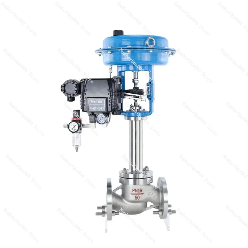 DN20 Pneumatic Control Valve for Low Temperature Liquid Cryogenic Nitrogen Treatment-196 Degree