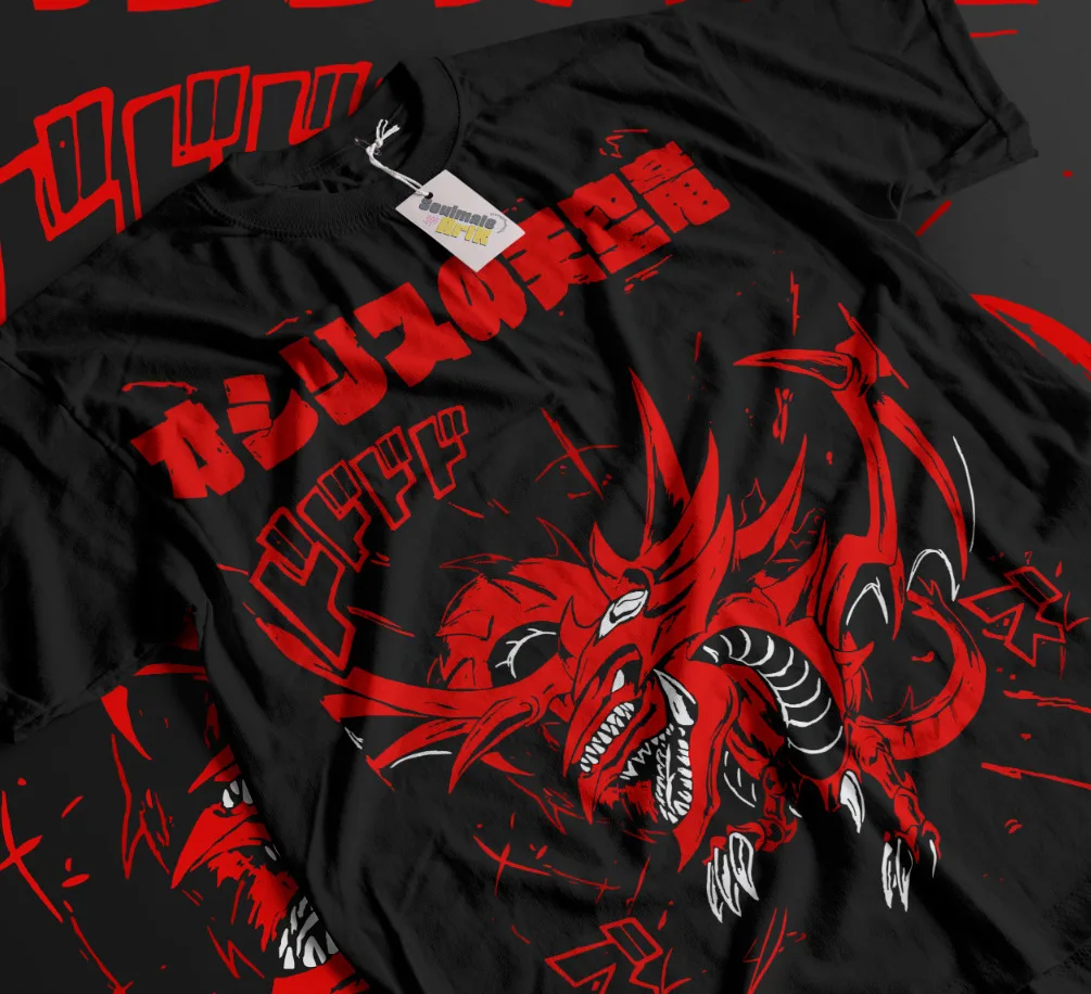 

Slifer T-Shirt Yu-Gi-Oh Sky Dragon Blue Eyes Dragon Sweater Hoodie Soft Tee