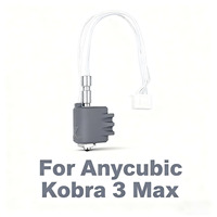 Anycubic Kobra 3 Max Hotend Quick-Swap 0.4 0.6 0.8mm Integrated Hardened Steel Nozzle for 3D Printer Combo