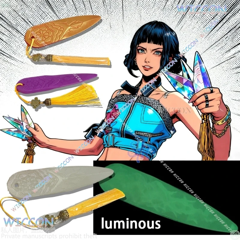 

Cosmic Zoey Cosplay Props Two Sides Two Colors 3D Polylactic Acid Multicolor LUMINOU Halloween KPop Demon Carnival Accessories