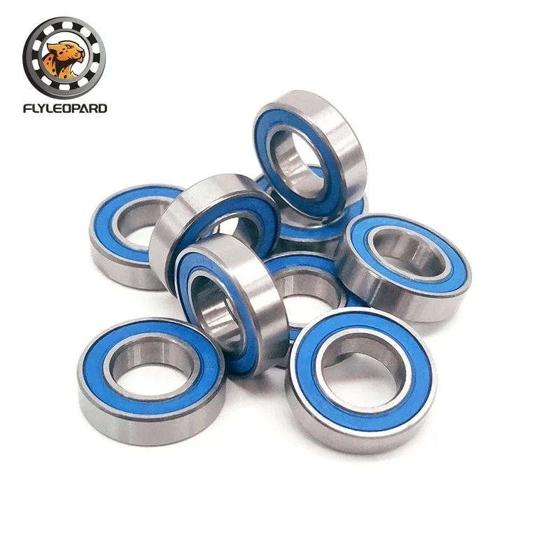 6800-2RS Bearing 10x19x5 mm ABEC-7 (6Pcs) 10 19 5 6800RS Metric Thin Section Ball Bearings For Bicycle Hub Front Rear Hubs Wheel