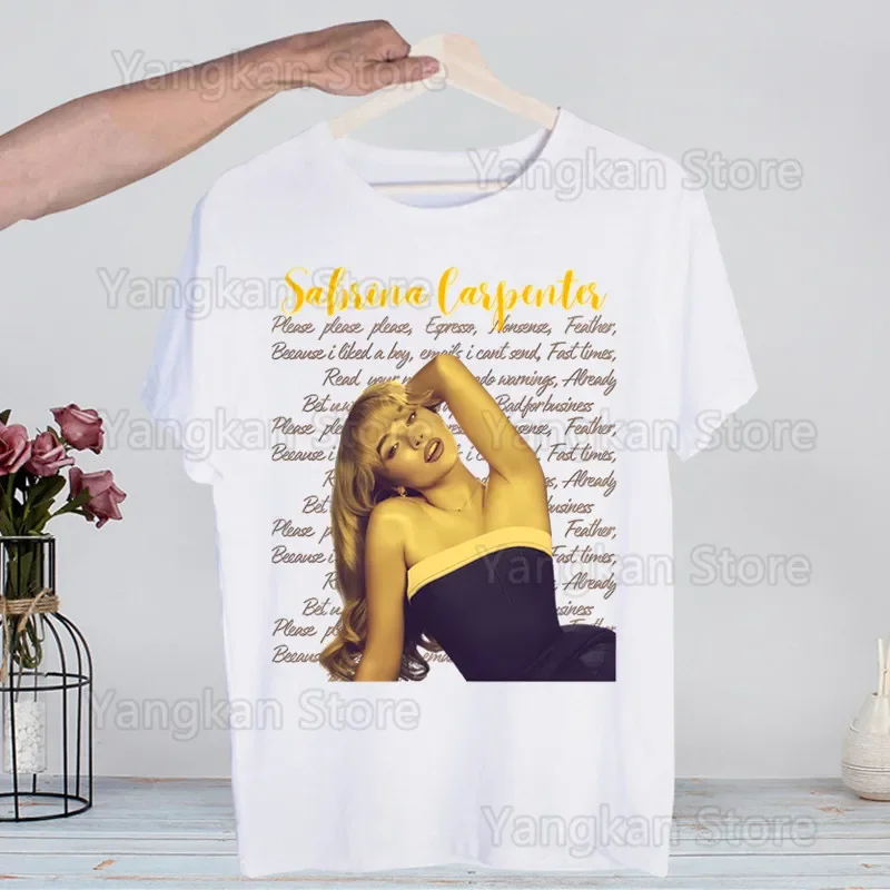 I'm Sorry for Your Loss Sabrina Summer Men Tshirts Ulzzang Harajuku T-Shirt Shirt Carpenter Please T-shirts Funny Hip Hop