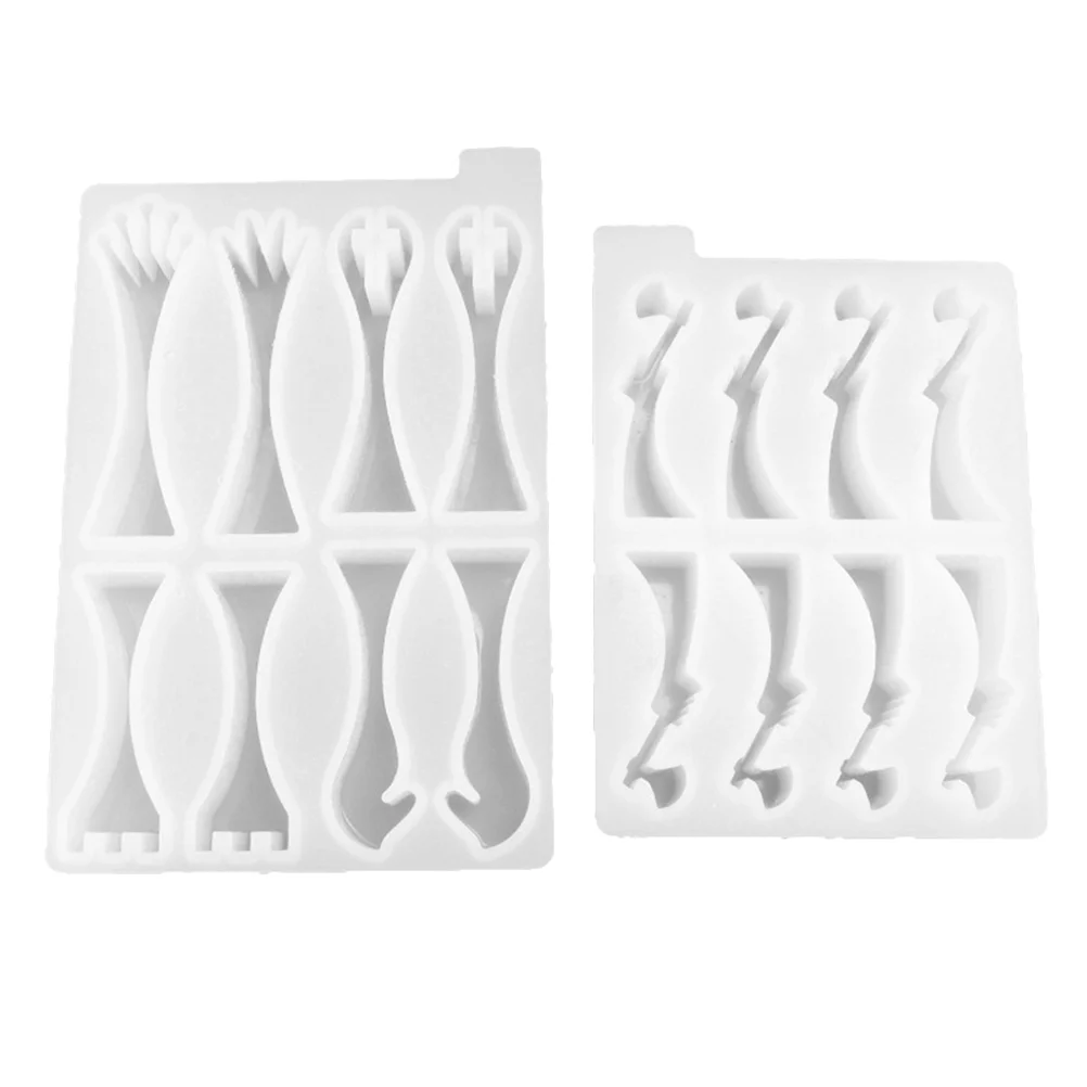 

2 Pcs Pieces Silicone Moulds Mold Chess Silicone Moulds Chess Pieces Making Tray Jewelry Craft Accessories