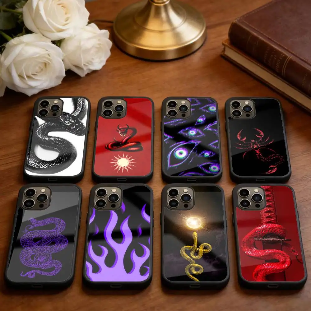 

Snake Classic Phone Case For iPhone 17,16,15,14,13,Pro,Max,Plus,Magnetic For Magsafe Wireless Charging