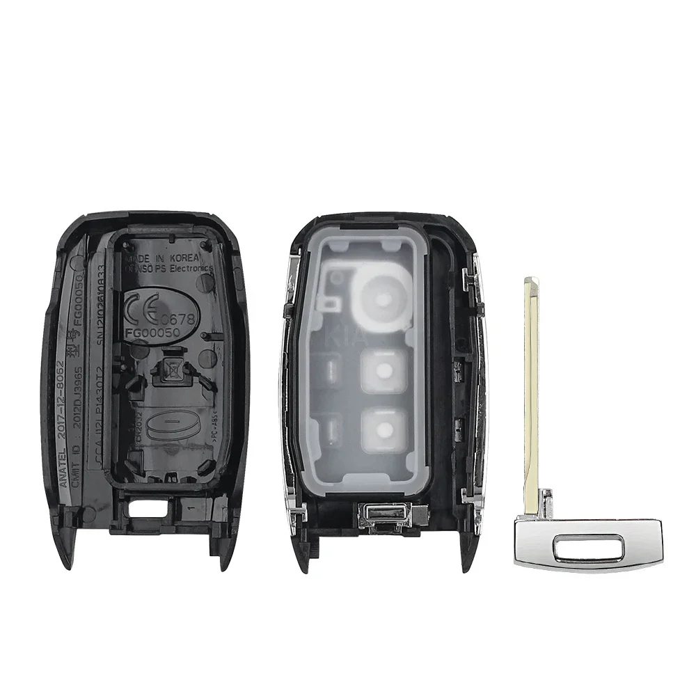 KEYYOU スマートリモートキーシェルケース Kia Picanto Optima Sorento Sportage 用