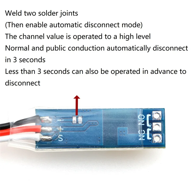 Interruptor de relé pwm 5v receptor 20a módulo controlador eletrônico modelo diy universal liga-desliga para peças de avião drone fpv rc