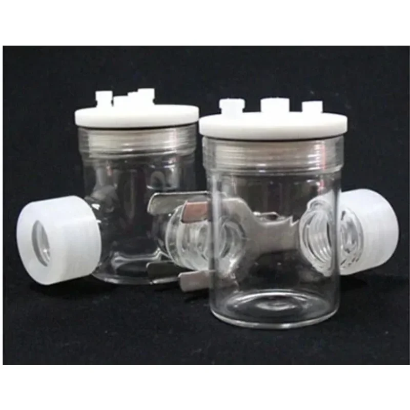 

Dual channel replaceable membrane H type photoelectrochemical cell H cell electrolytic cell photochemical reactor electrolyzer