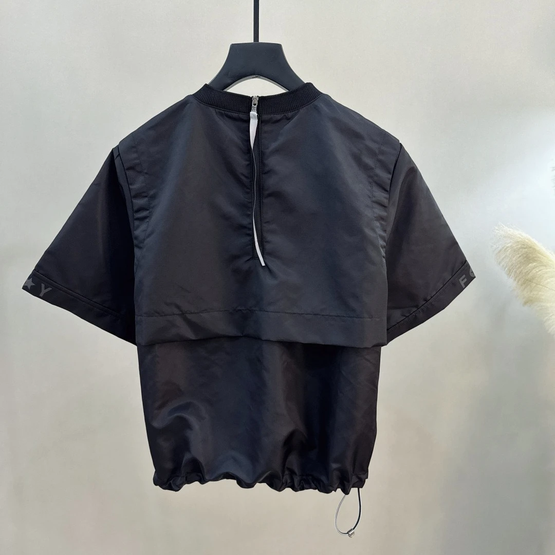 Women's Golf Windproof Short Jacket 2026 Fall New Original Korean High-End Fashion Sporty Breathable Lightweight Soft Quick-Dry