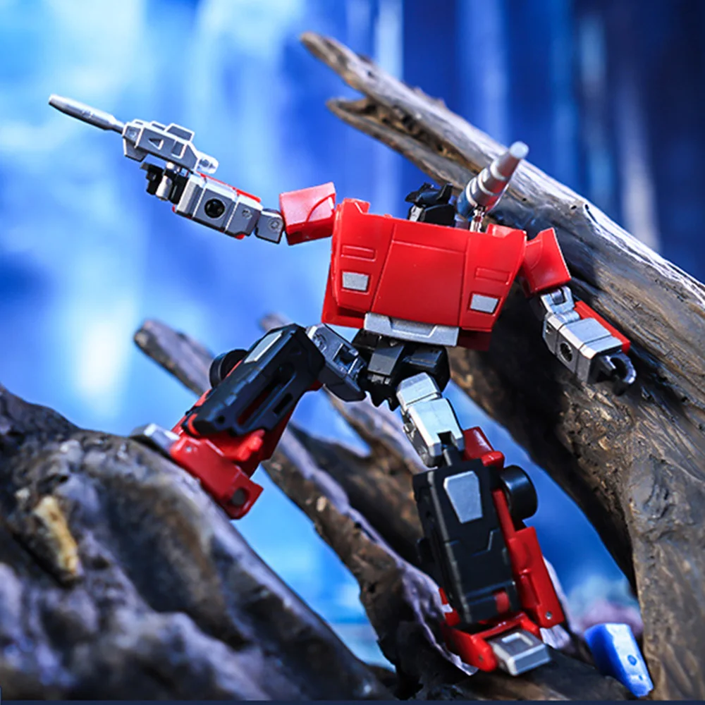 【Op voorraad】Magic Square MS-TOYS MS-B07A Red Cannon Sideswipe Repaint Versie 3rd Party Transformatie Speelgoed Aciton Figuur Robot