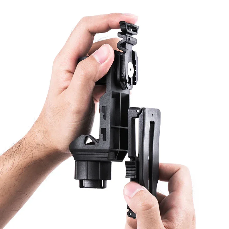 Nextorch-Coldre Lanterna para Diâmetros de Cabeça e Corpo, V73, 360 ° Rotativo, 16 Posições de Bloqueio, 25-32mm, Resposta Rápida