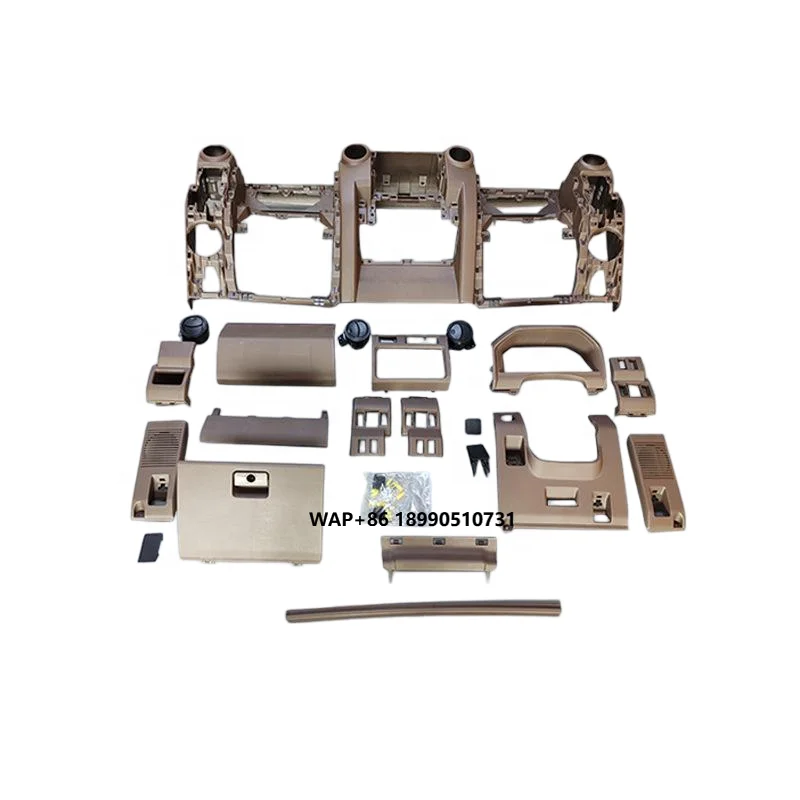 لاند كروزر 70 سلسلة LC76 LC79 استبدال سيارة مركز وحدة التحكم غطاء لوحة القيادة داش يغطي #1