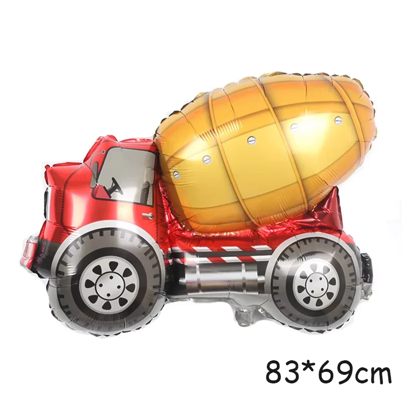 3D-Stereo-Cartoon-Bausatz Auto aus Aluminiumfolie, Hot Wheels Partyballon, Geburtstagsständer-Dekoration, 3D-Puzzle Rennauto