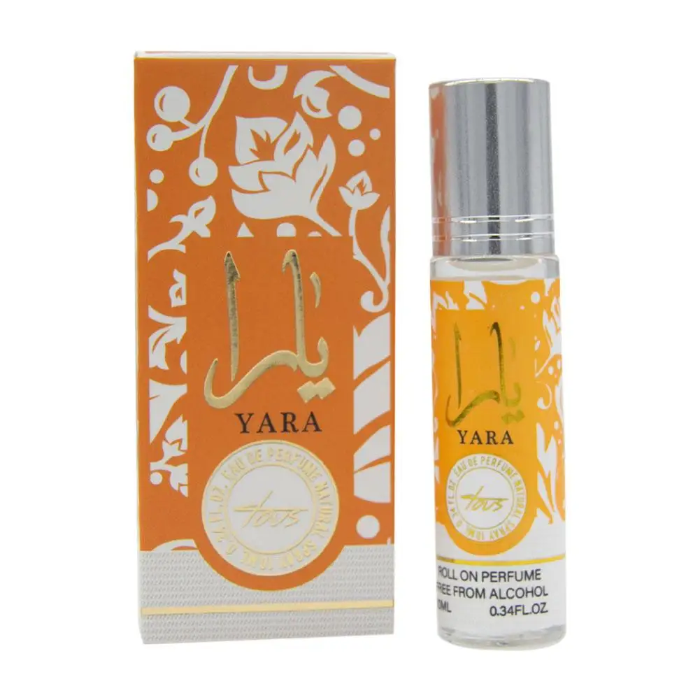 Échantillons de parfum Lattafa Yara, Phéromones longue durée, Parfums de nouilles pour femmes et hommes, Ard al Zaafaran Yara, 0.34oz, 3.4oz