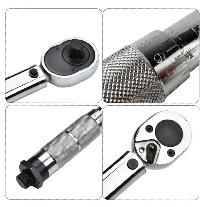 Imagem -06 - Bicicleta Profissional Torque Wrench Automotive Reparação Tool Square Drive Torques Key High Precision 525n.m