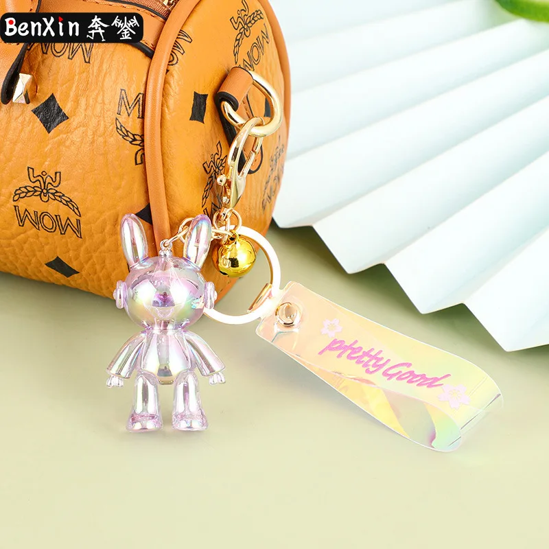 miniso  Keychain pendants, cartoon 3D figurines, couple small gifts, key chains