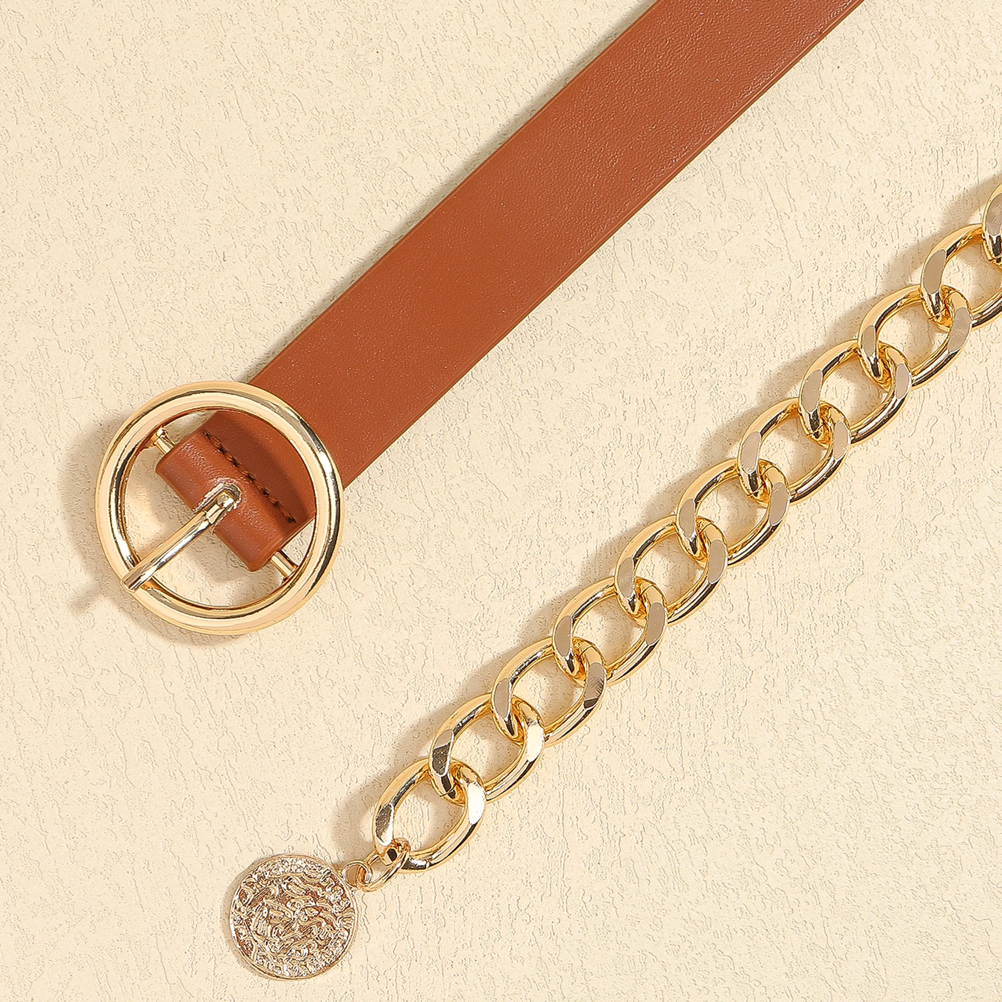 حزام سلسلة شخصية عصرية متعددة الطبقات حزام نسائي صيفي جديد حزام مزخرف