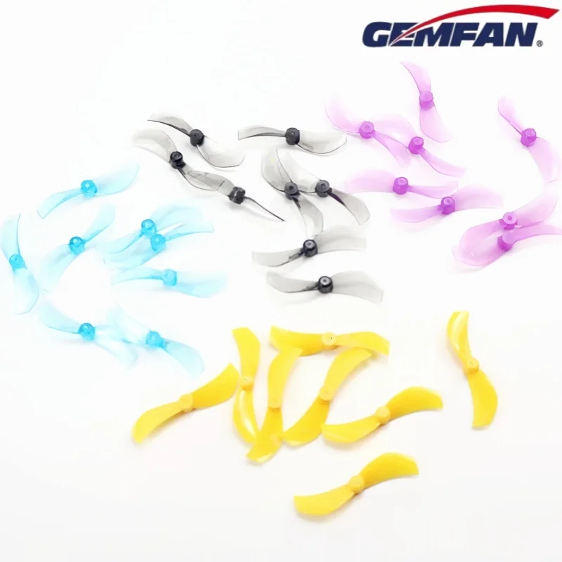Gemfan 40MM Durable 1610 2-Blade PC Propeller 1mm/1.5mm for RC FPV Racing Freestyle Tinywhoop Micro Drones Replacement DIY Parts
