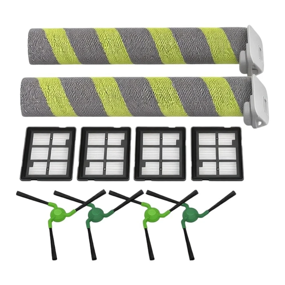 Replacement Parts Kit for Roomba 705 706 707 For Combo Robot Vacuum Cleaner with 2 Mop Pads 4 Filters 4 Brushes