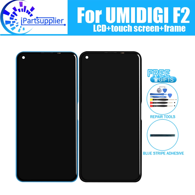 UMIDIGI F2 LCD Display+Touch Screen Digitizer +Frame Assembly 100% Original New LCD+Touch Digitizer for UMIDIGI F2 +Tools