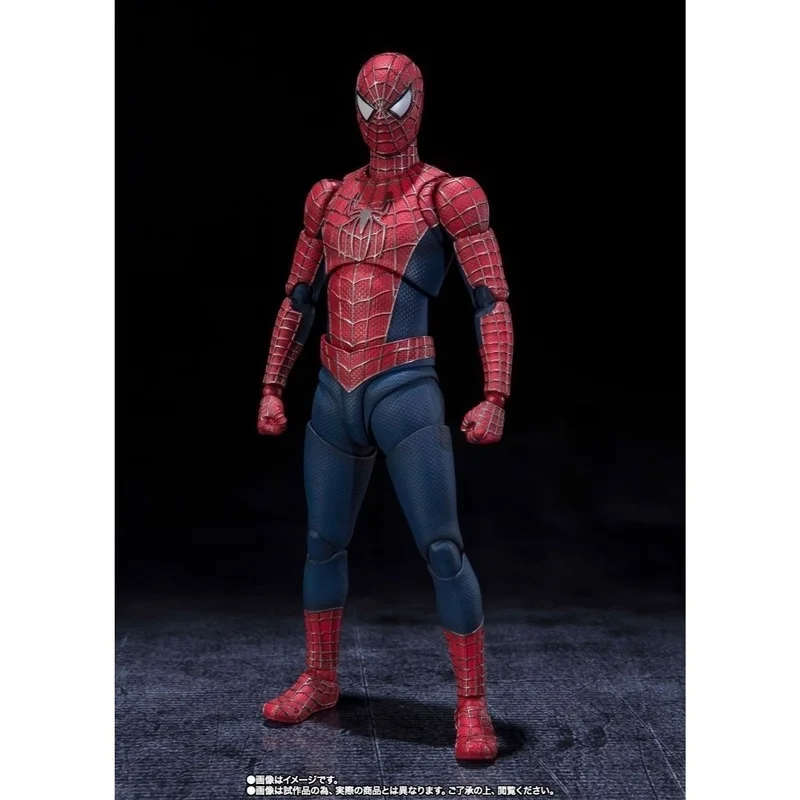 Shf Spider-Man 3 Action Figures Spiderman 3 Tobey Maguire Anime Figure Pvc Statue Figurine Model Collection Toys Doll Gifts