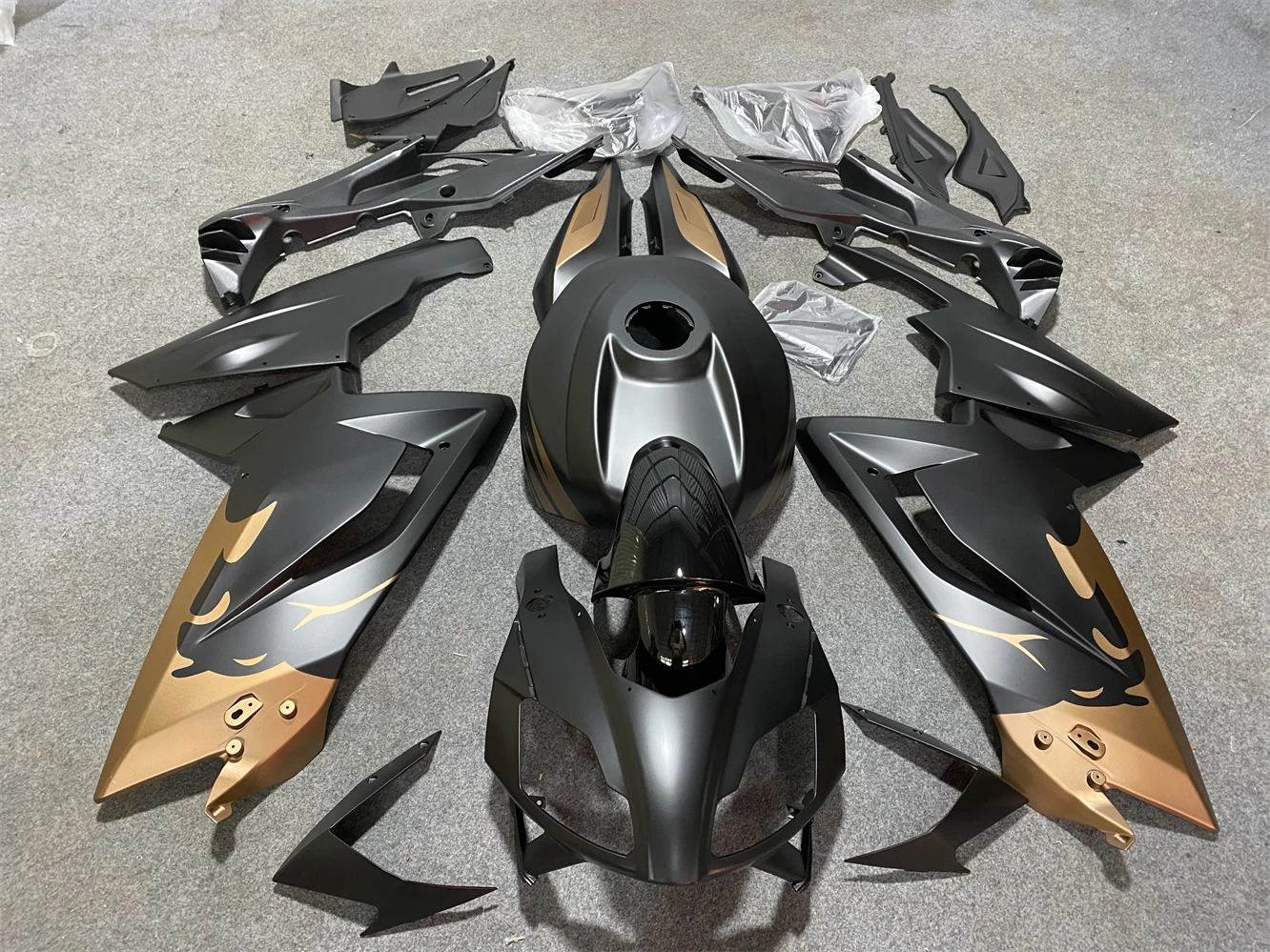 Комплект обтекателей для литья под давлением для Aprilia RS125 06 07 08 09 10 11 RS 125 2006 2010 2011, черный комплект обтекателей из АБС-пластика + подарки