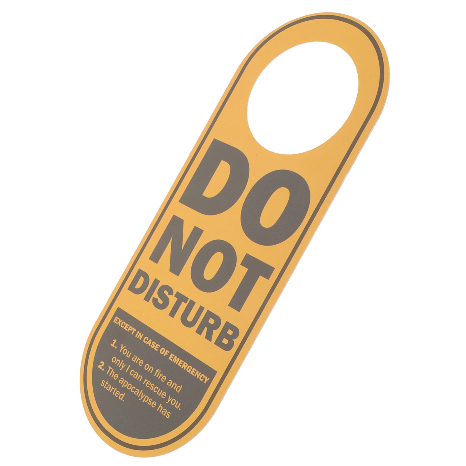 

Do Not Disturb Door Sign Dual Side PVC Material Clear Message Easy Install Suitable Office Conference Room Door Sign