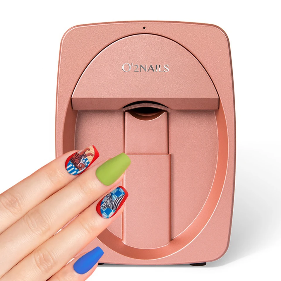 

Mobile Nail Printing Machine Digital Intelligent Nail Art Printer With WIFI Manicure Salon Nail Art Equipment images printing