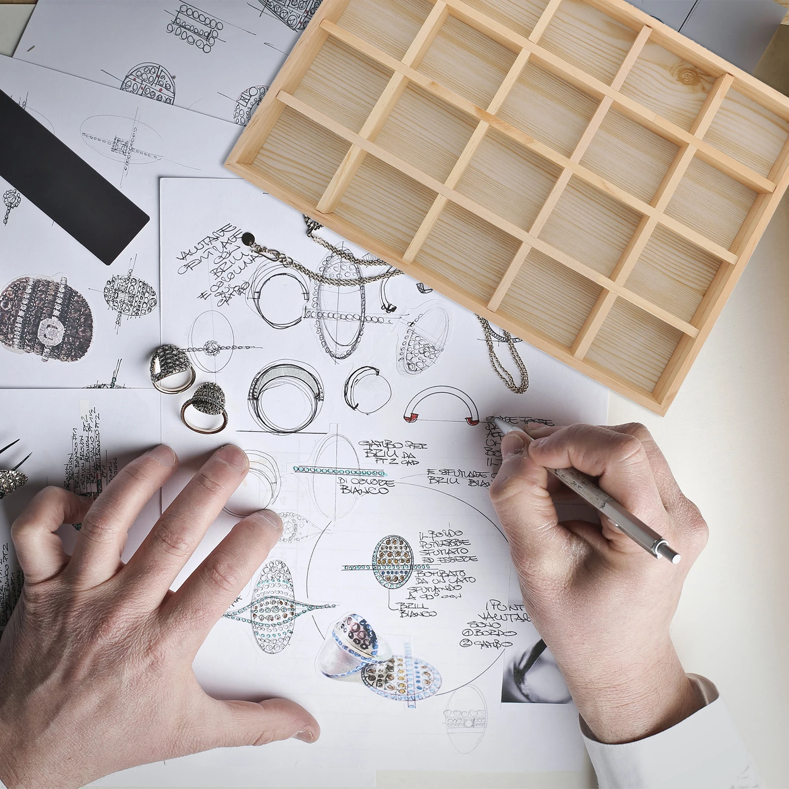 

Jewelry Tray Resistant Display Tray For Jewelry Storage Holder Desktop Decor Organizer Plate Household