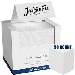Biobased Face Towel, Disposable Face Towelette, Makeup Remover Dry Wipes, Ultra Soft,1 Pack