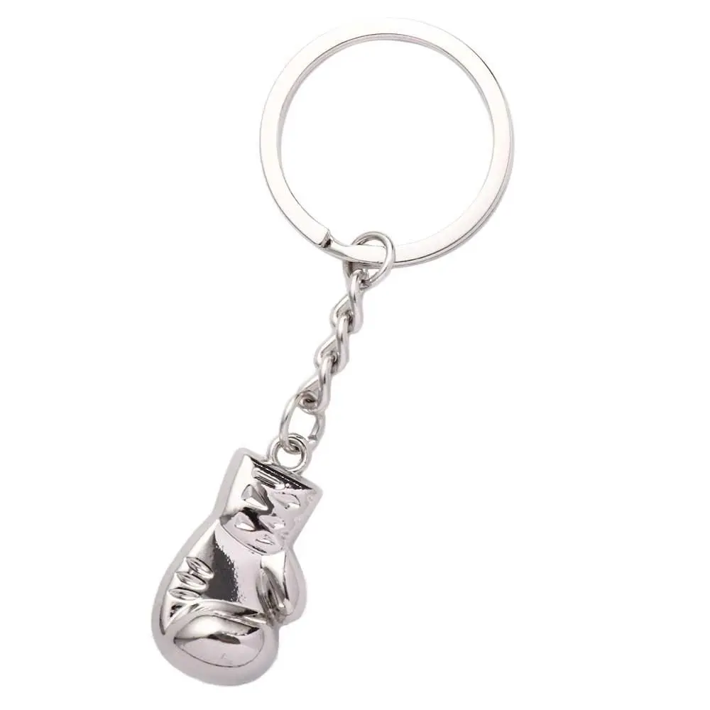 حركة الملاكم القتال الملحقات الداخلية حقيبة رجالية مفاتيح سحرية حامل حقيبة المعلقات هدية تذكارية قفازات ملاكمة سلاسل المفاتيح