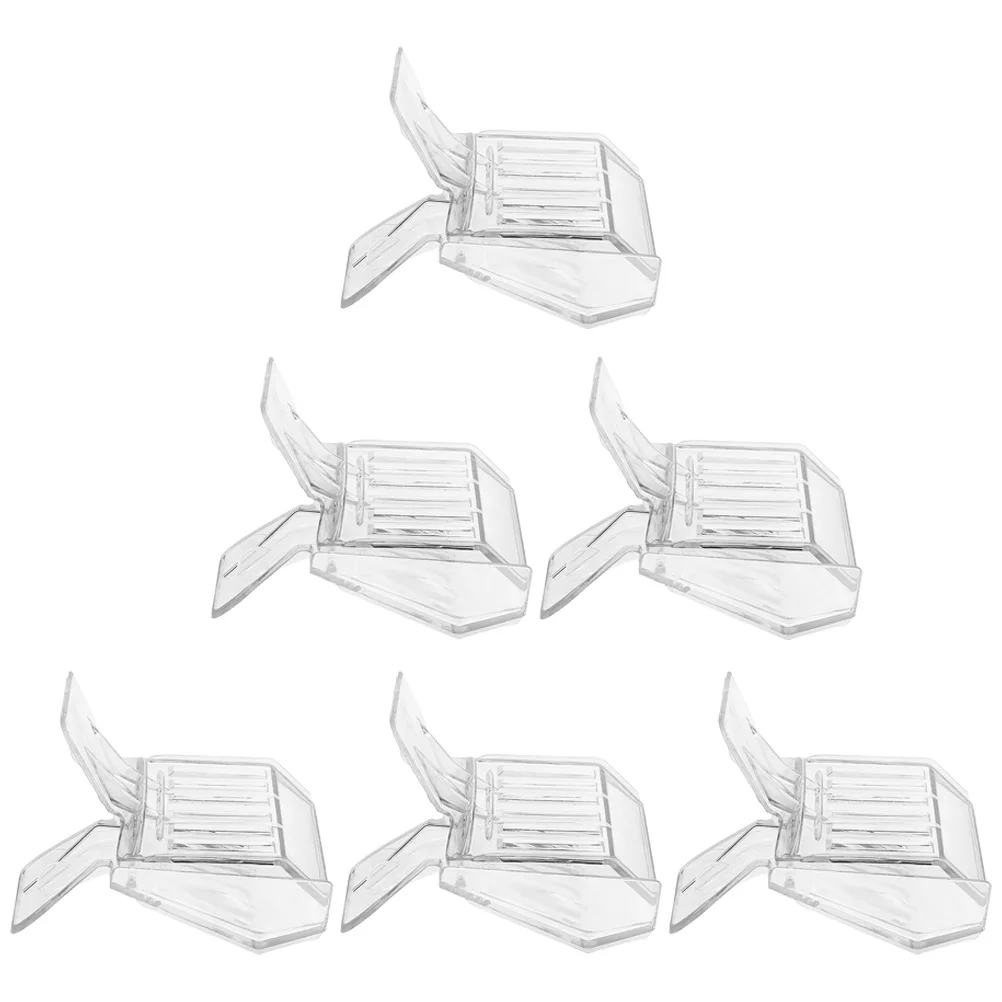 

6pcs Cage Durable Plastic Safe Beekeeping Equipment Rearing Cups Incubation Bases Breeding Tools Honeybee Supplies