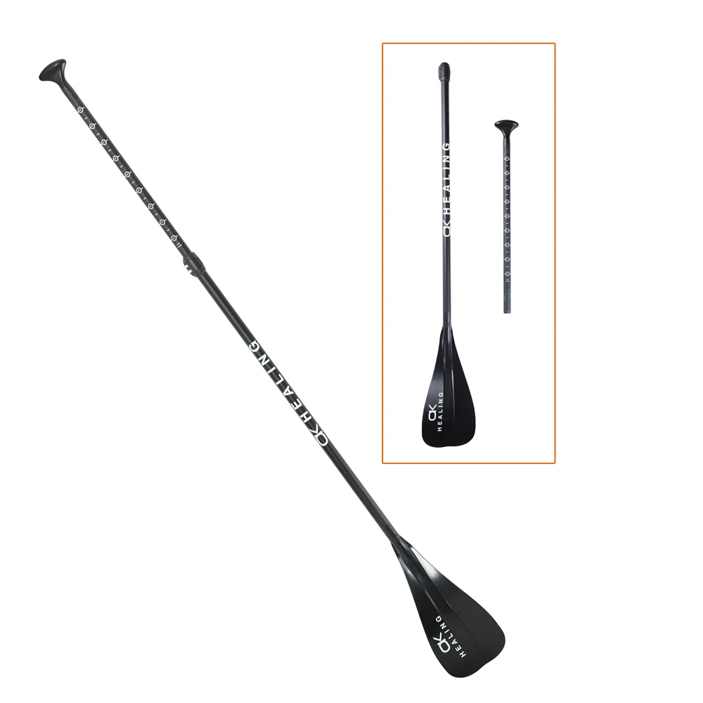 

Inflatable Stand-Up Paddle Board Accessory with Fiberglass Shaft and PP Blade Kids SUP Accessory for Waterplay Surfing