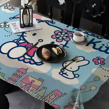 H-HelloS-S K-KittyS 桌布 桌罩 聖誕節 野餐 派對 生日 婚禮 防水桌布 桌布裝飾 10 最佳銷售 Hello Kitty婚禮 - №7