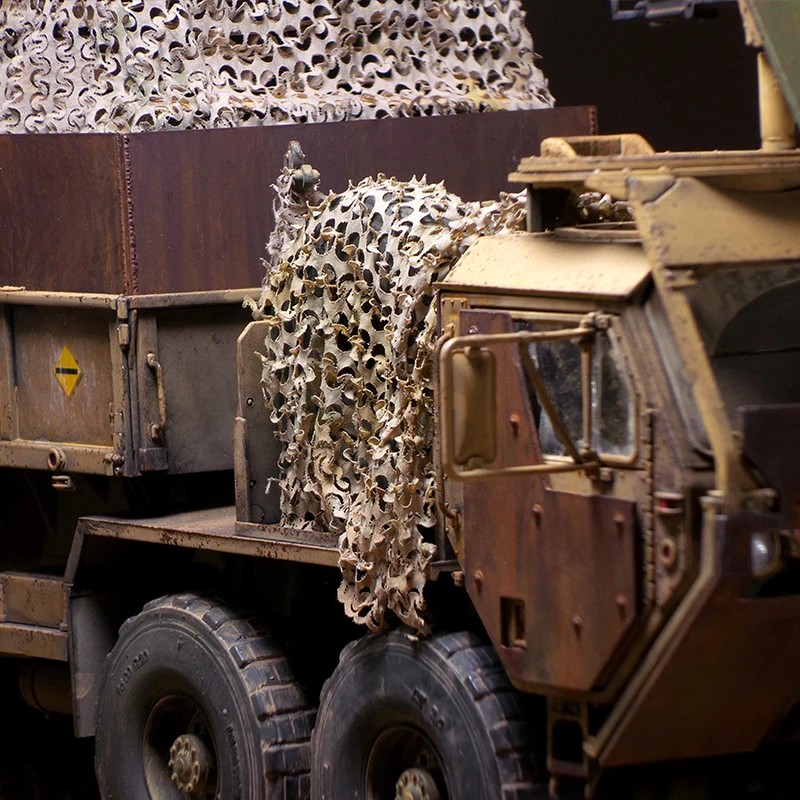 نايلون شبكة التمويه لخزان العسكرية ، والنسيج رقيقة جدا ، DIY بها بنفسك الملحقات ، والديكور لنموذج سيارة بناء المشهد ، اخفاء المشهد ، 1: 35 #2